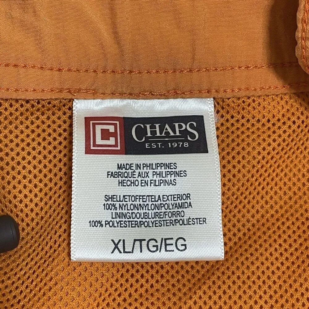 Chaps vintage orange